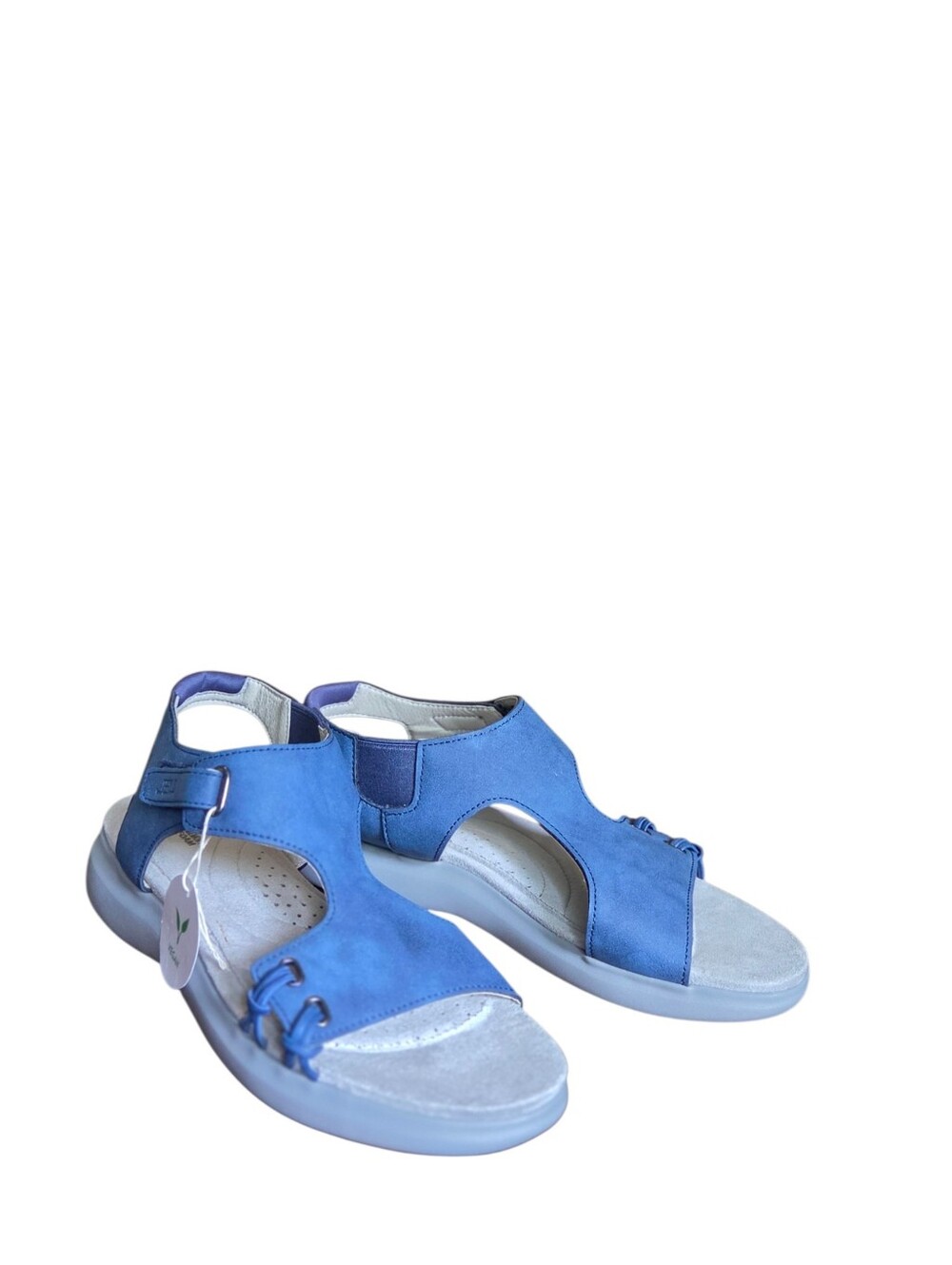 JBU by Jambu Alice Vegan Blue Comfort Sandals Hook Loop Velcro Women’s 9.5M NEW